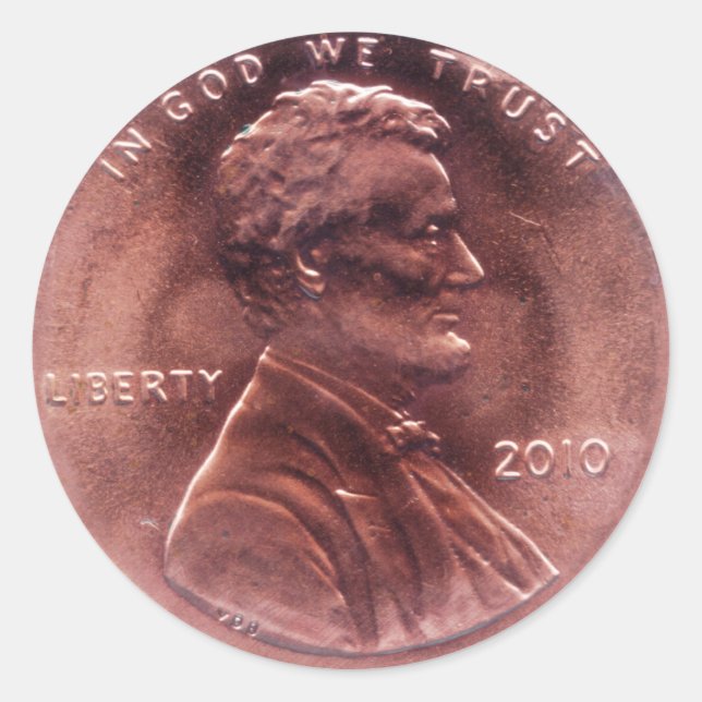 Adesivo Presente Numismático (Frente)