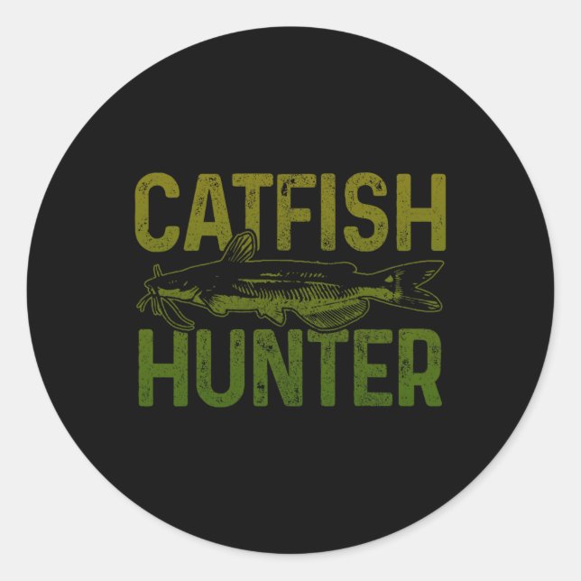 Adesivo Presente para a pesca de peixes-caçadores (Frente)