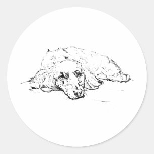 Adesivo Presente para Amante de Cachorro Wiener, Mãe de Da