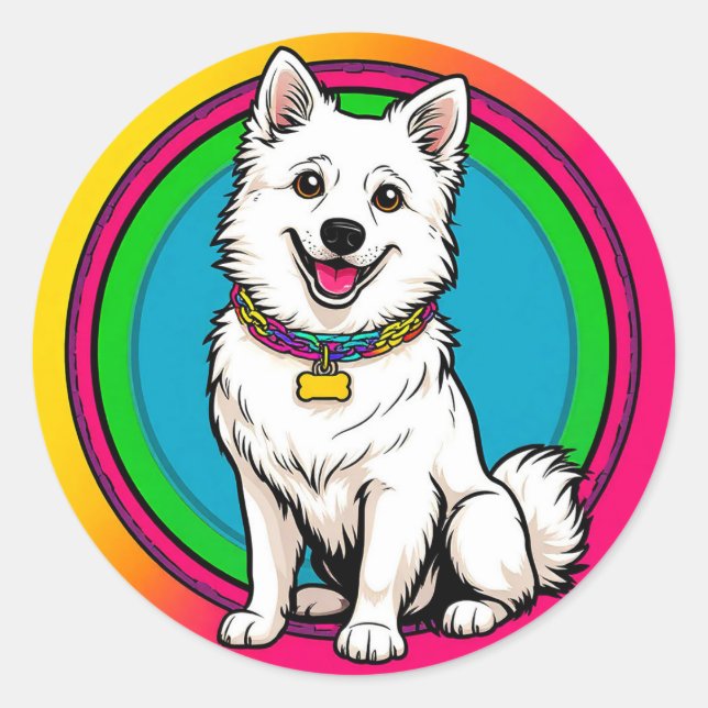 Adesivo 🐶 Presente para Amantes de Cachorros para Donos d (Frente)