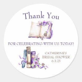 Adesivo Presente para chuveiro Lilac Um novo capítulo come