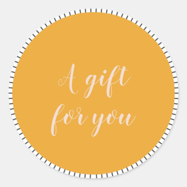 Adesivo Presente para clientes de pequenas empresas com sc (Frente)