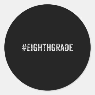 Adesivo Presente para estudantes ou professores do 8º ano