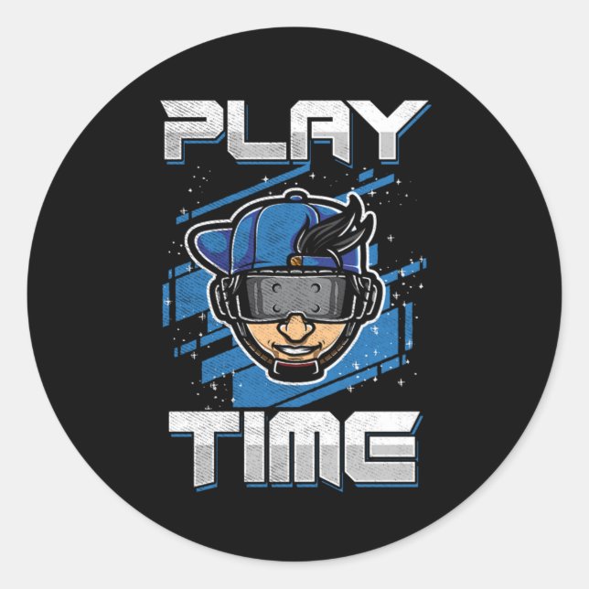 Adesivo Presente para jogos de realismo virtual do play VR (Frente)