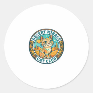 Adesivo Presente para Mãe de Gato Miragem do Deserto - Mir