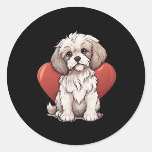 Adesivo Presente para Mãe e Pai dono de Cavachon Amante de