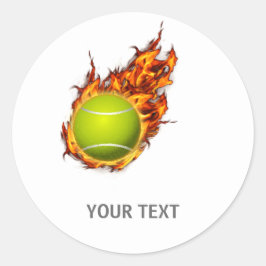 Adesivo Presente personalizado de Tênis Ball no tema Tênis