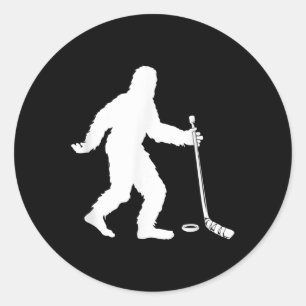 Adesivo Presente Sasquatch de Hockey Engraçado Bigfoot Cam