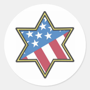 Adesivo Presentes americanos judaicos para Hanukkah