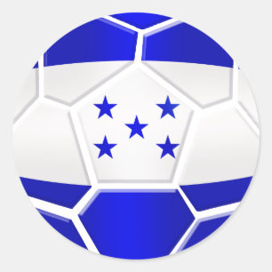 Adesivo Presentes da bola de futebol do Los Catrachos