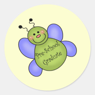 Adesivo Presentes da graduação do pré-escolar