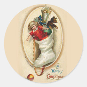 Adesivo Presentes da meia do Natal