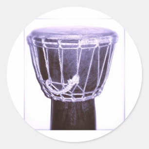 Adesivo Presentes da música de Djembe