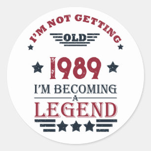 Adesivo Presentes de 35 anos personalizados