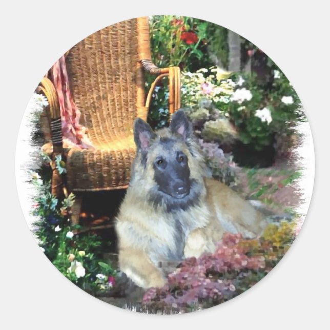 Adesivo Presentes de Arte Belgas em Tervuren (Frente)