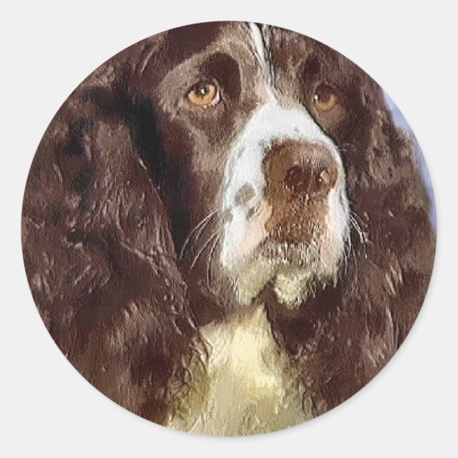 Adesivo Presentes de Arte Espanhola Inglês Springer (Frente)