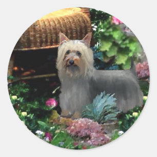 Adesivo Presentes de Arte Silky Terrier