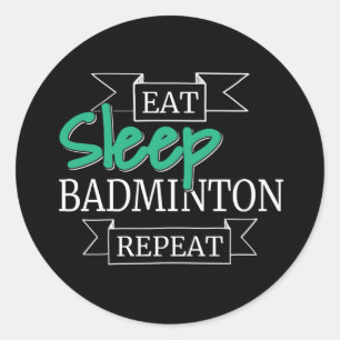 Adesivo Presentes de Badminton