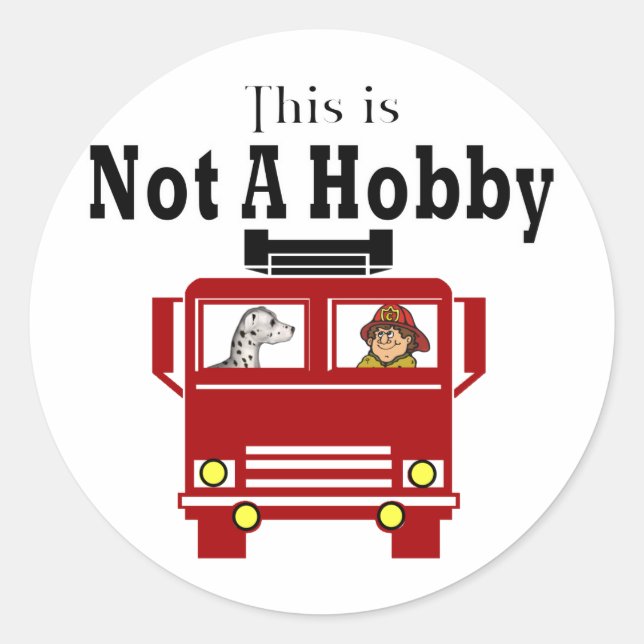 Adesivo Presentes de bombeiro (Frente)