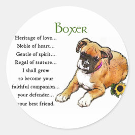 Adesivo Presentes de Boxer