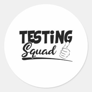 Adesivo Presentes De Dia De Teste Engraçado Para Estudante