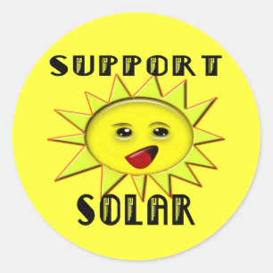 Adesivo Presentes de energia solar e produtos de Promocion