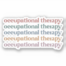 Adesivo Presentes De Formando De Estudantes Com Terapia Oc