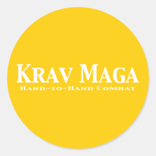 Adesivo Presentes de Krav Maga