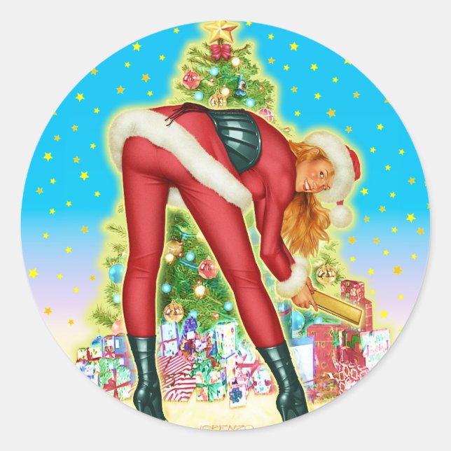 Adesivo Presentes de Natal (Frente)