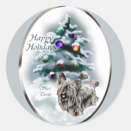 Adesivo Presentes de Natal Skye Terrier