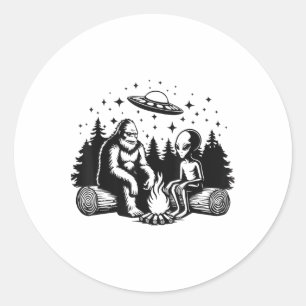 Adesivo Presentes De Pé-Grande E Alienígena Para Lover Ext