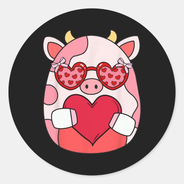 Adesivo Presentes de São Valentim do Squish Squad para Cri (Frente)