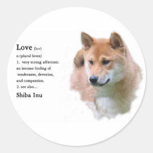 Adesivo Presentes de Shiba Inu
