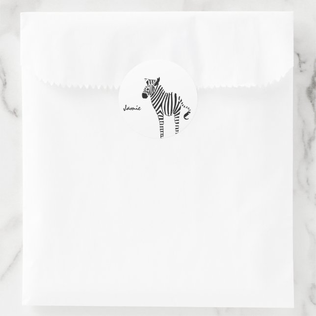 Adesivo Presentes de Zebra Lovers (Bolsa)