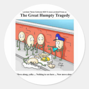 Adesivo Presentes Divertidos Investigação Policial Humpty 