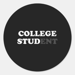 Adesivo Presentes Divertidos para Estudantes Universitário