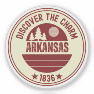 Adesivo Presentes do Arkansas Razorbacks - Presente do Est