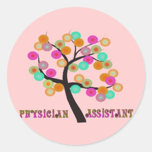 Adesivo Presentes do assistente do médico