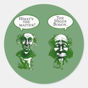 Adesivo Presentes do humor da física do Boson de Higgs