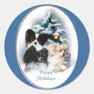 Adesivo Presentes do Natal de Papillon