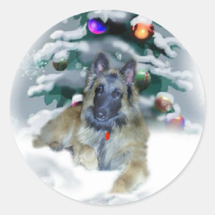 Adesivo Presentes do Natal de Tervuren do belga