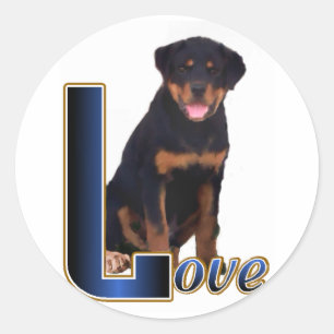 Adesivo Presentes dos Pés do Rottweiler