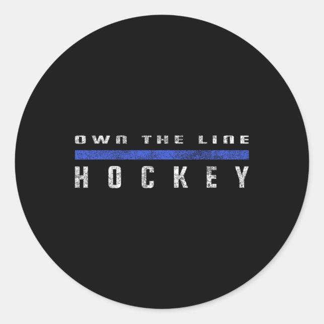 Adesivo Presentes e Designs de Hockey Five Hole - Uni Kids (Frente)