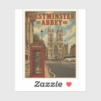Adesivo Presentes e lembranças da Abadia de Westminster Lo