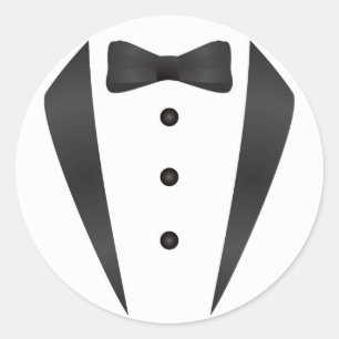 Adesivo Presentes e suportes de casamento do smoking para