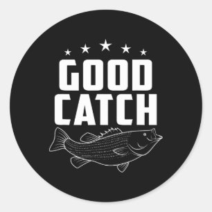 Adesivo Presentes Engraçados de Pesca Boa Captura