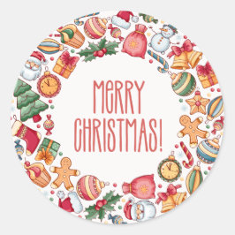 Adesivo Presentes extras Felizes Natal