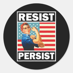 Adesivo Presentes Feministas Resistem Persistência