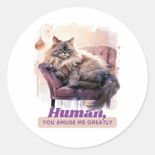 Adesivo Presentes Hilarious Kitten para Mães de Gato
