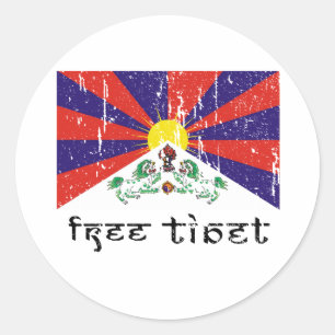 Adesivo Presentes livres de Tibet